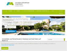 Tablet Screenshot of immobilien-sonja-moyses.com